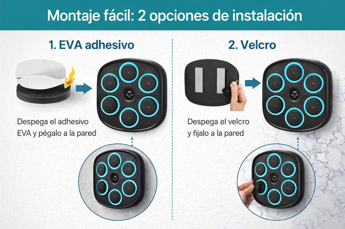 Sistema Boxeo Fitness Musical - PunchBeat™