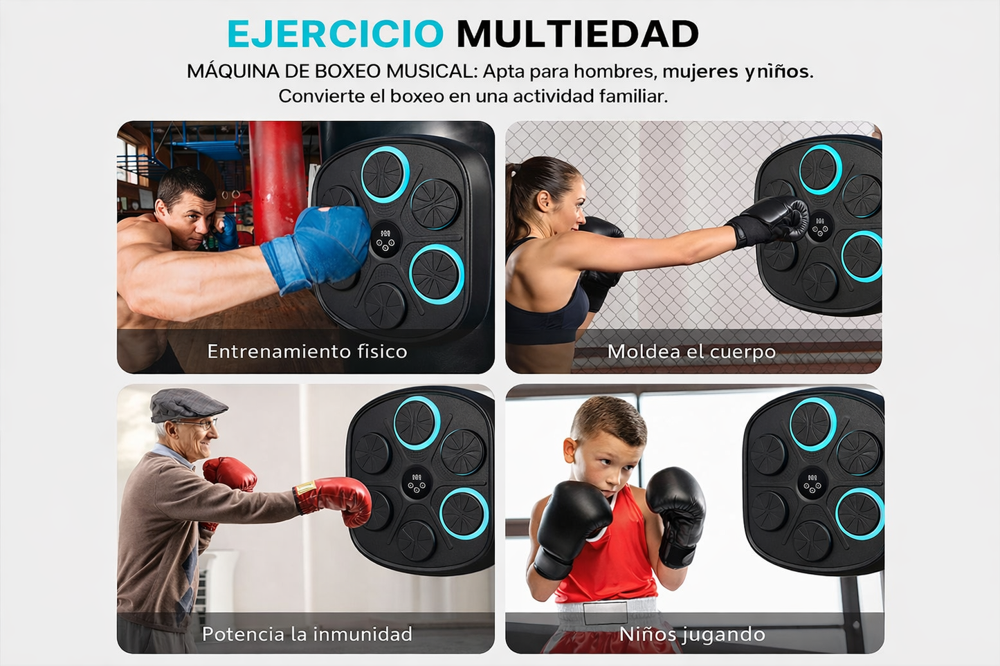 Sistema Boxeo Fitness Musical - PunchBeat™