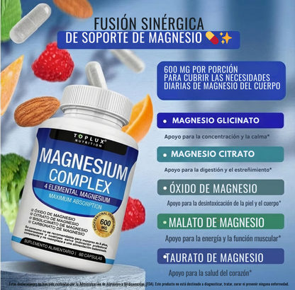 MAGNESIO COMPLEX 600MG