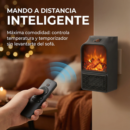Calefactor Portátil Enchufable - FlameWarm™