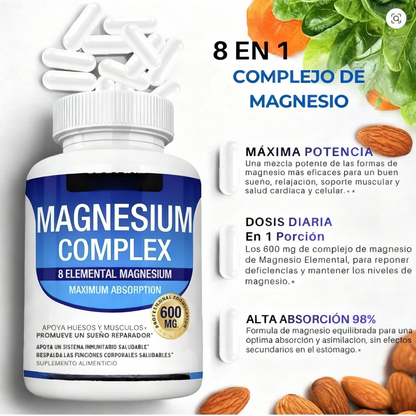 MAGNESIO COMPLEX 600MG